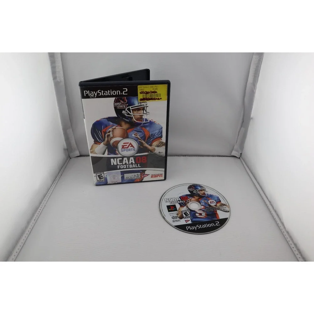 NCAA‎ Football 08 (Sony PlayStation 2, PS2, 2007) Game and Case Tested Working